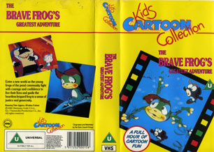 Brave Frog's Greatest Adventure Kids cartoon collection